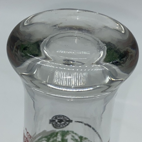 Budweiser Beer Glasses 1996 Plisner VTG Clydesdale Christmas Glass 7" Lot Of 2 - Picture 14 of 16